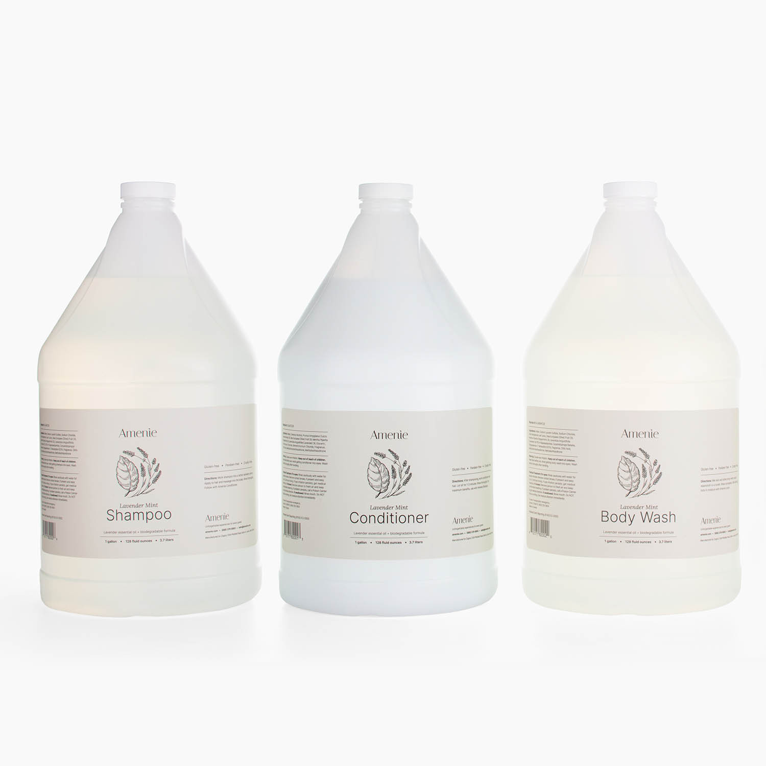 Amenie Lavender Mint Shower Bundle