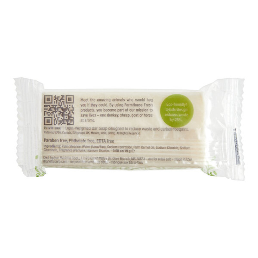 FarmHouse Fresh 0.68 oz Bar Soap - 550 Bars for Inns & Bed & Breakfasts
