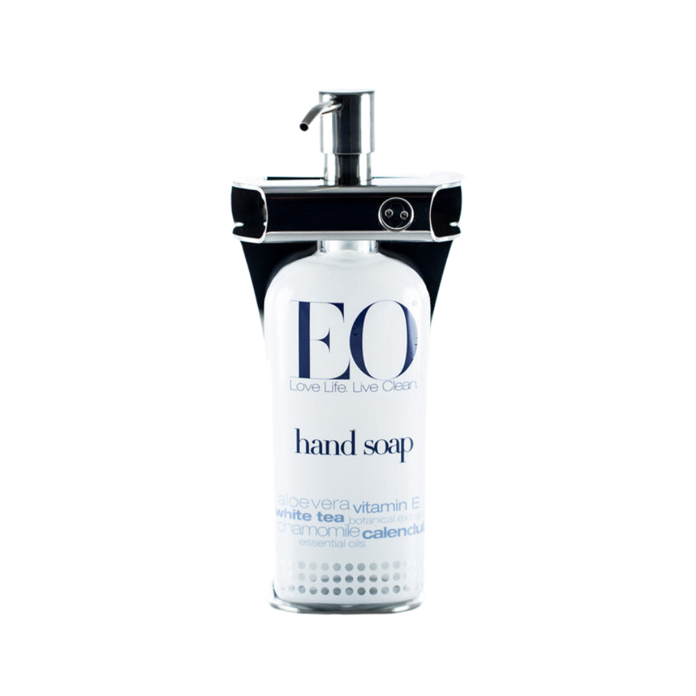 Aquamenities Single Amenity Station Fixture with EO Shower Bottles