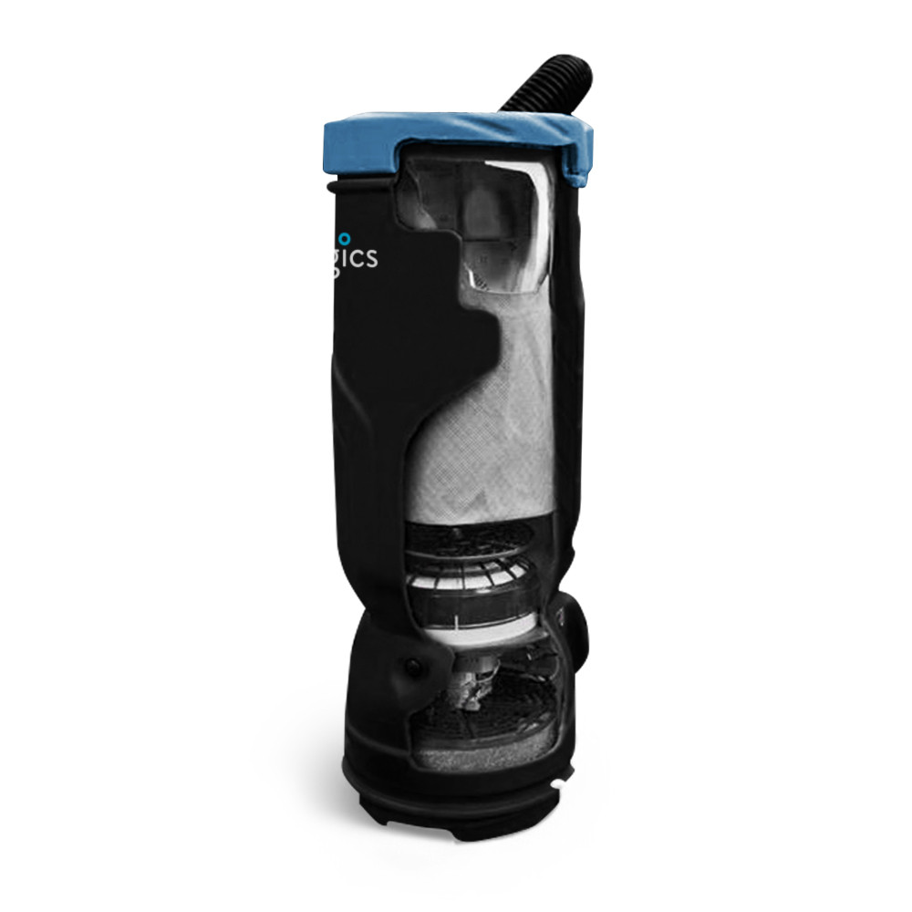 High-efficiency HEPA filtration vacuum