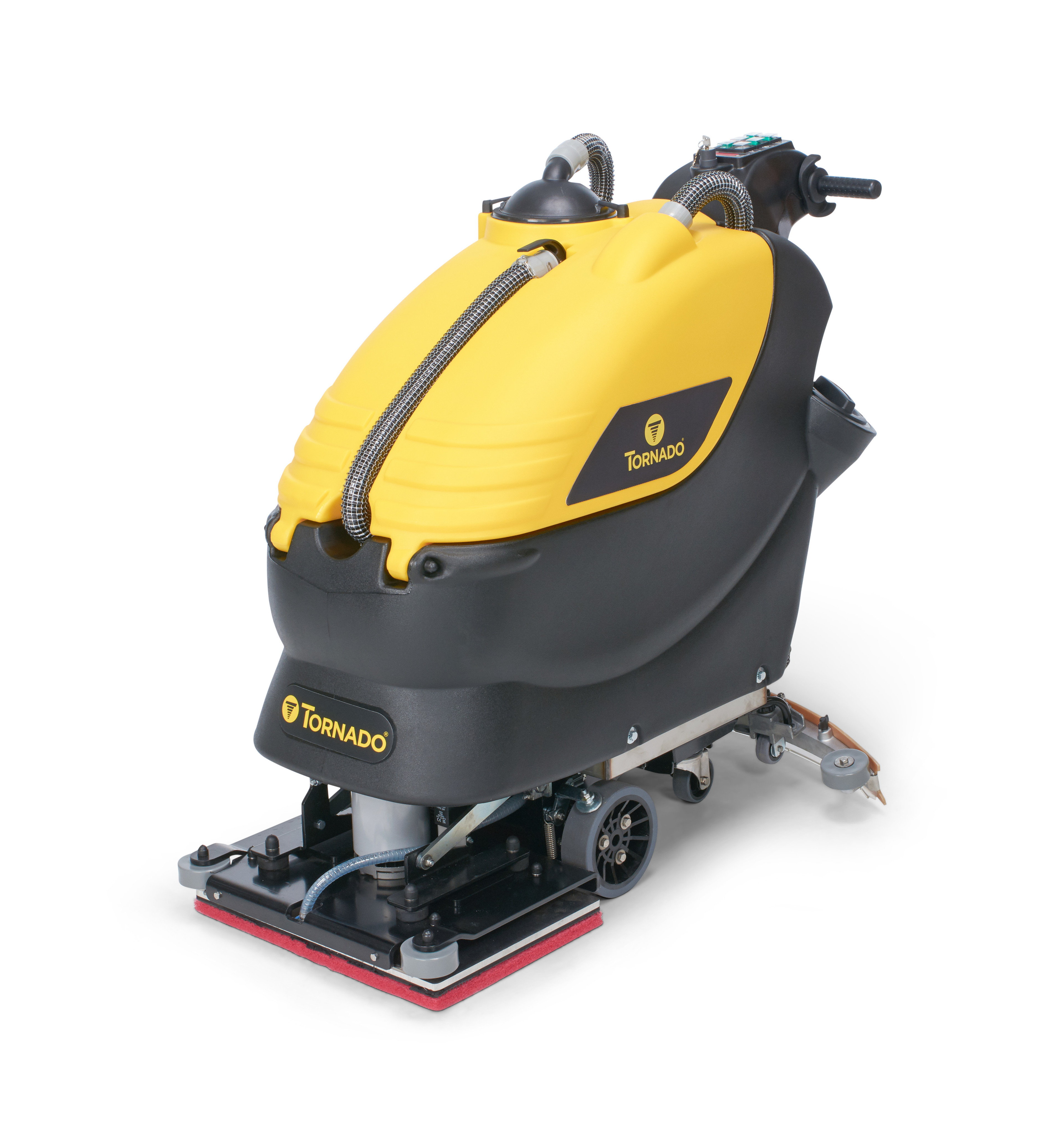 Tornado walk-behind orbital floor scrubber