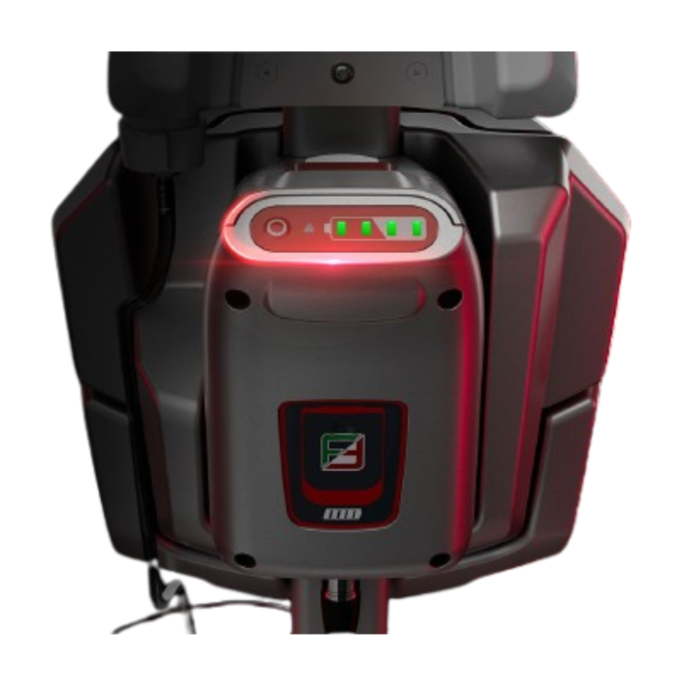 DS3 cordless cleaner charging with fast 100-minute recharge system