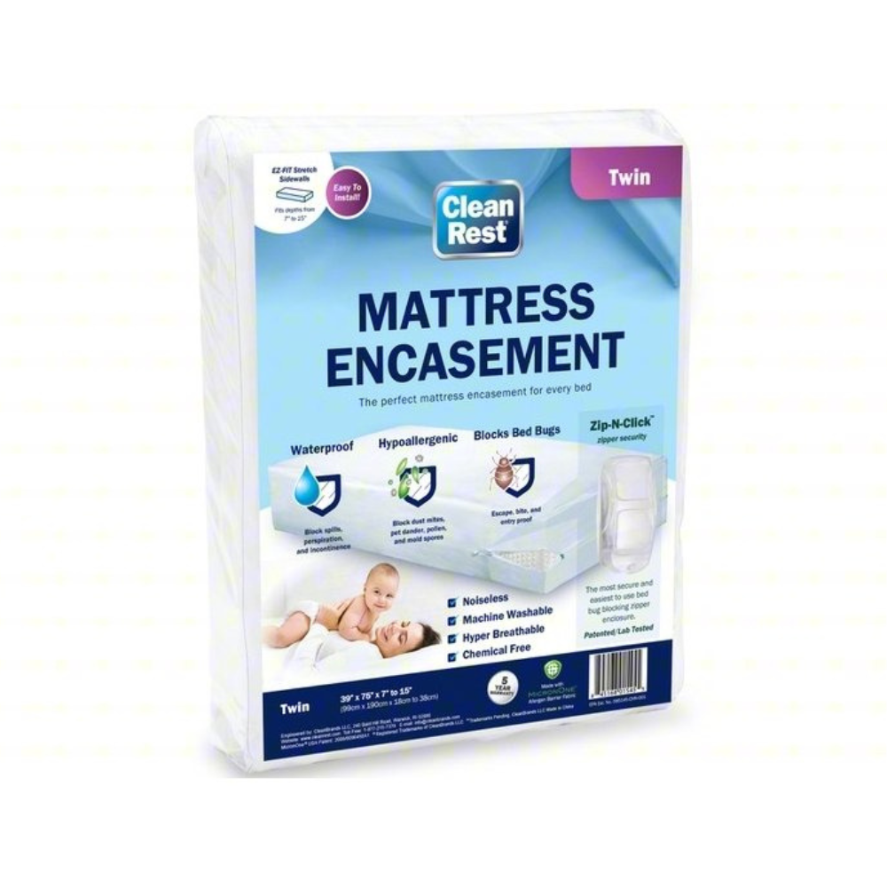 allergen barrier mattress encasement
