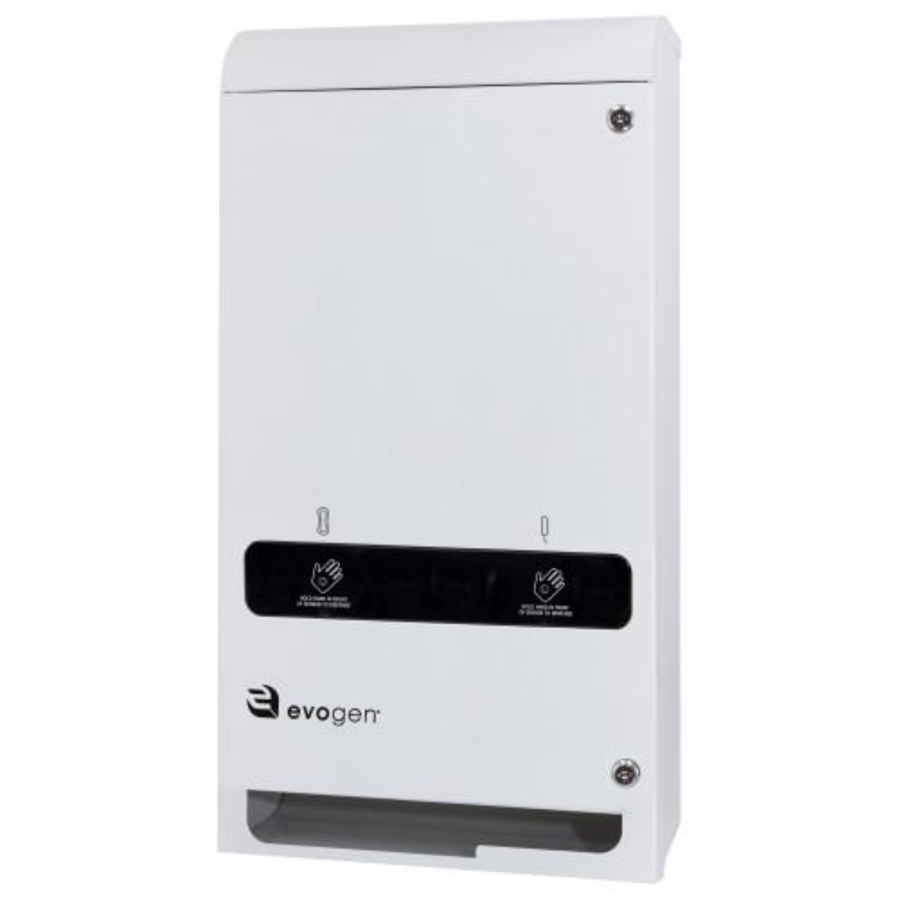 White metal sanitary napkin dispenser wall mounted with wave technology