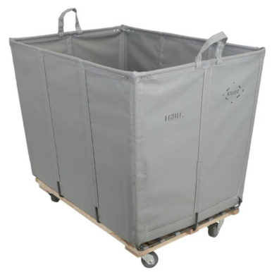 heavy duty steel laundry cart