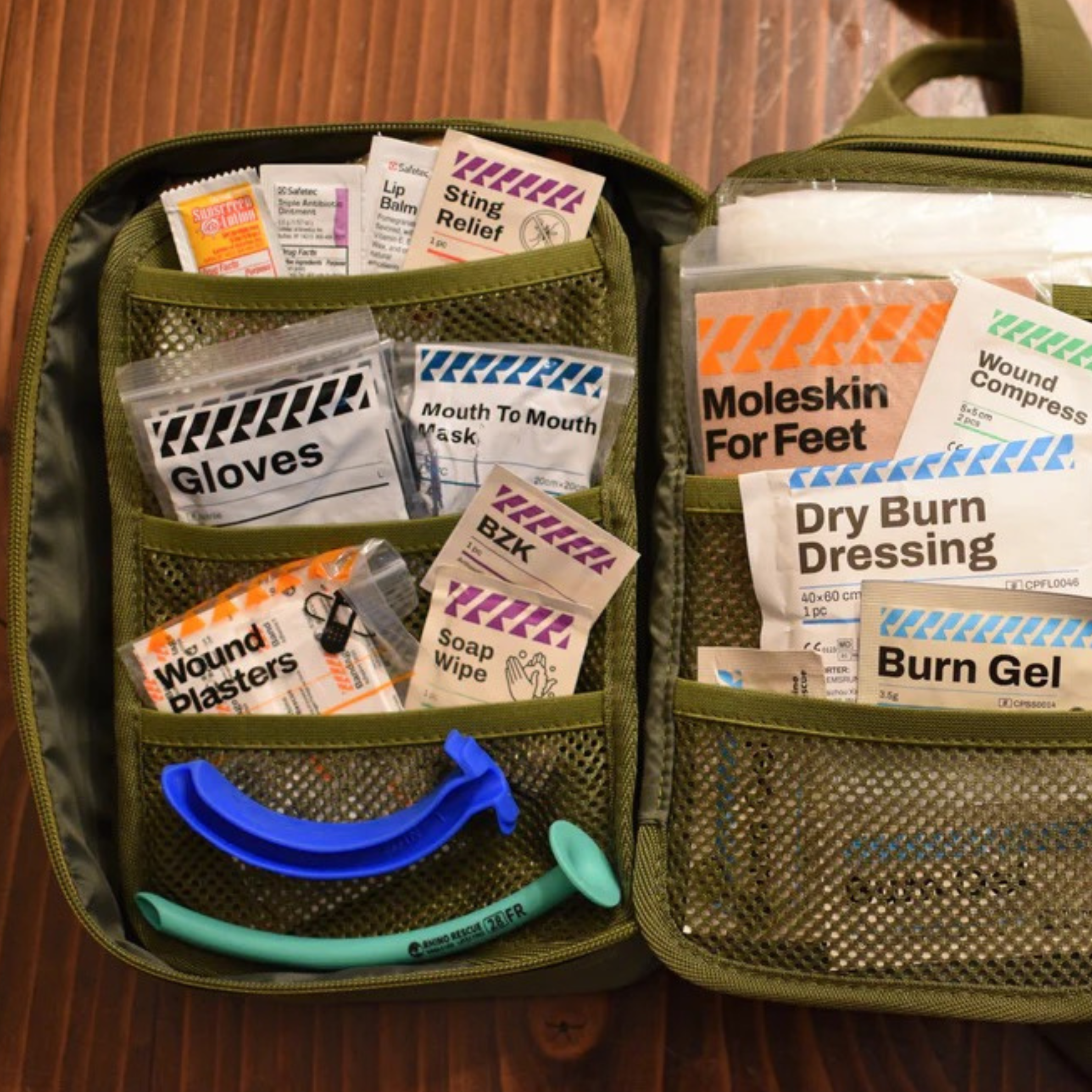 vehicle emergency trauma kit bag