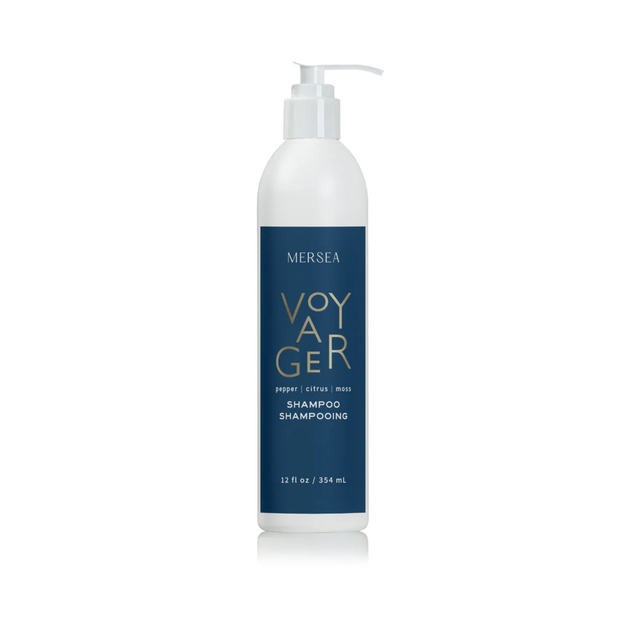 Mersea Voyager 12 oz Shampoo in DoveLok Bottle for hotels and spa