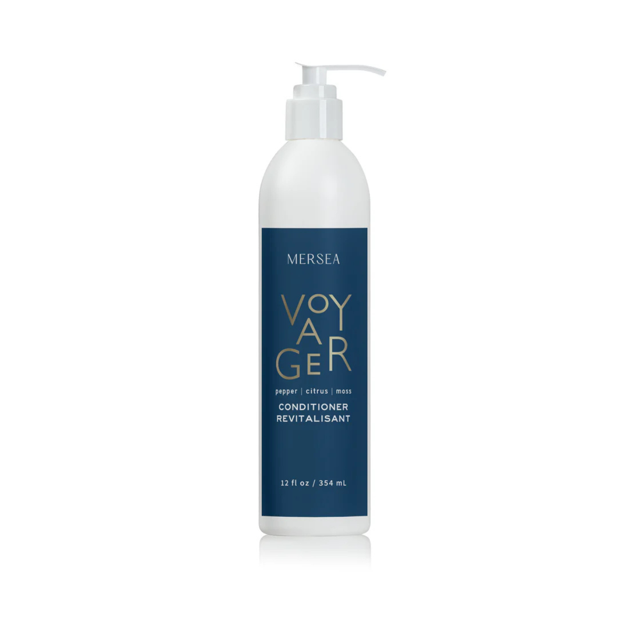 Mersea Voyager 12 oz Conditioner in DoveLok sealed pump bottle