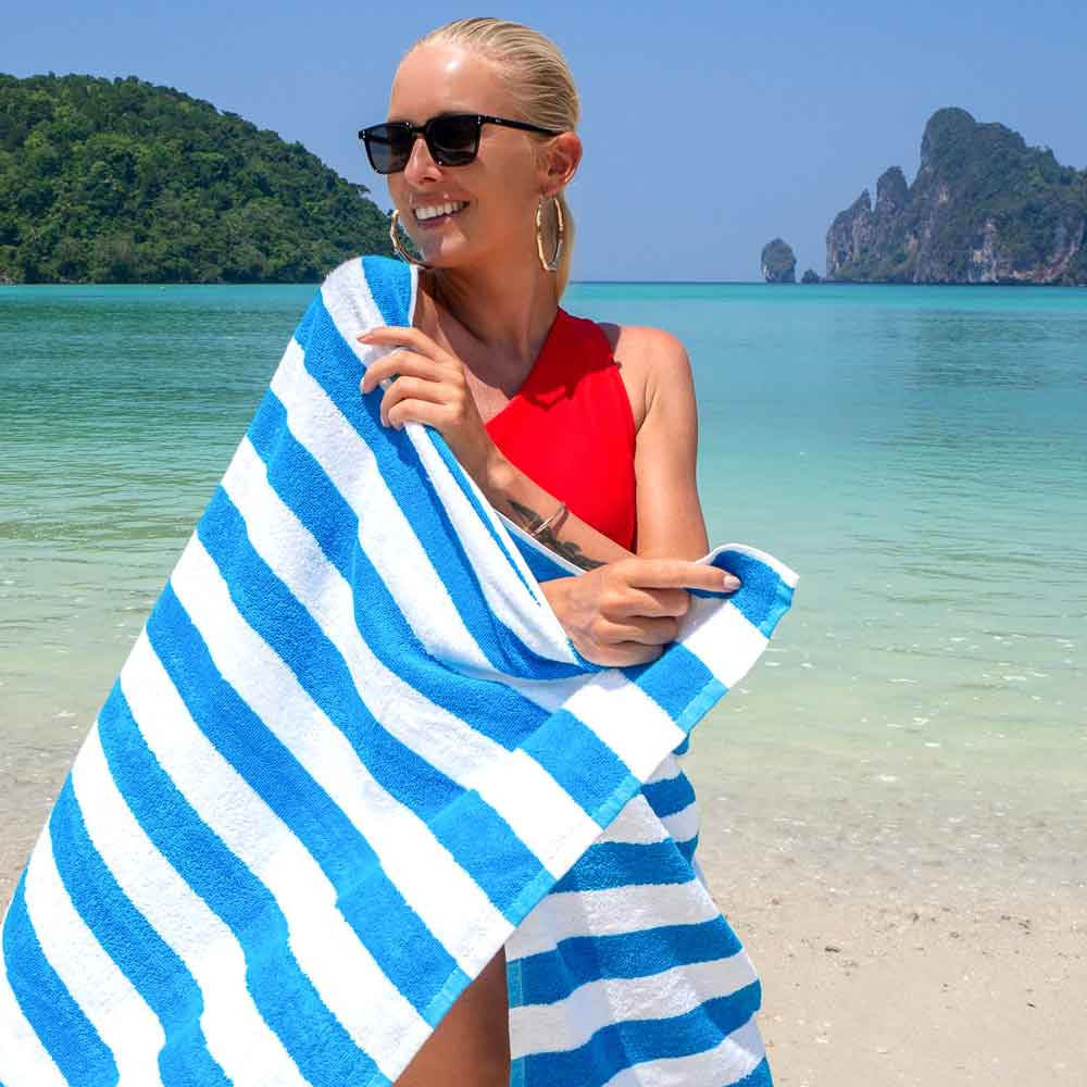 California Cabana Towels (Case of 24) | Monarch