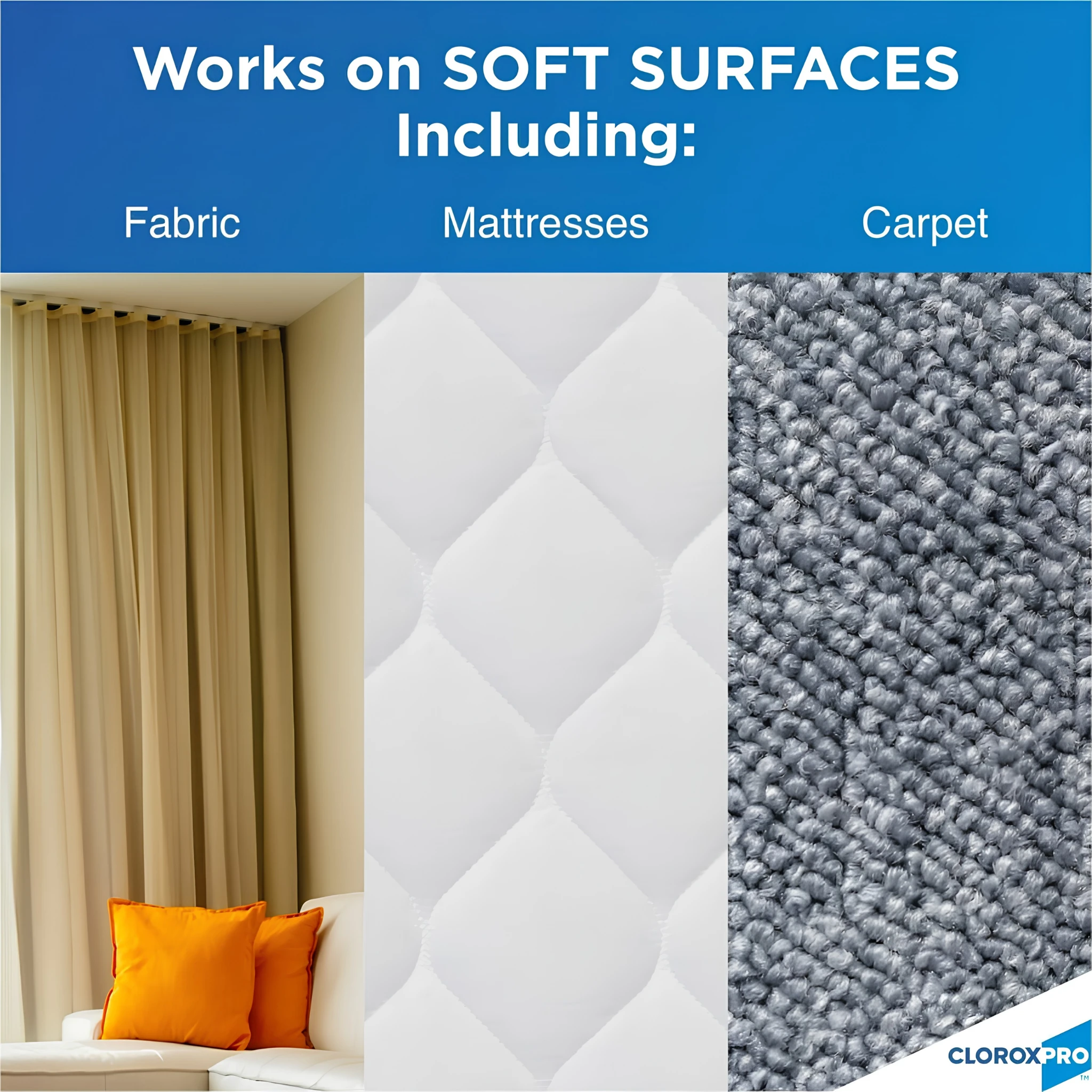 CloroxPro urine remover for fabric, mattresses and carpet