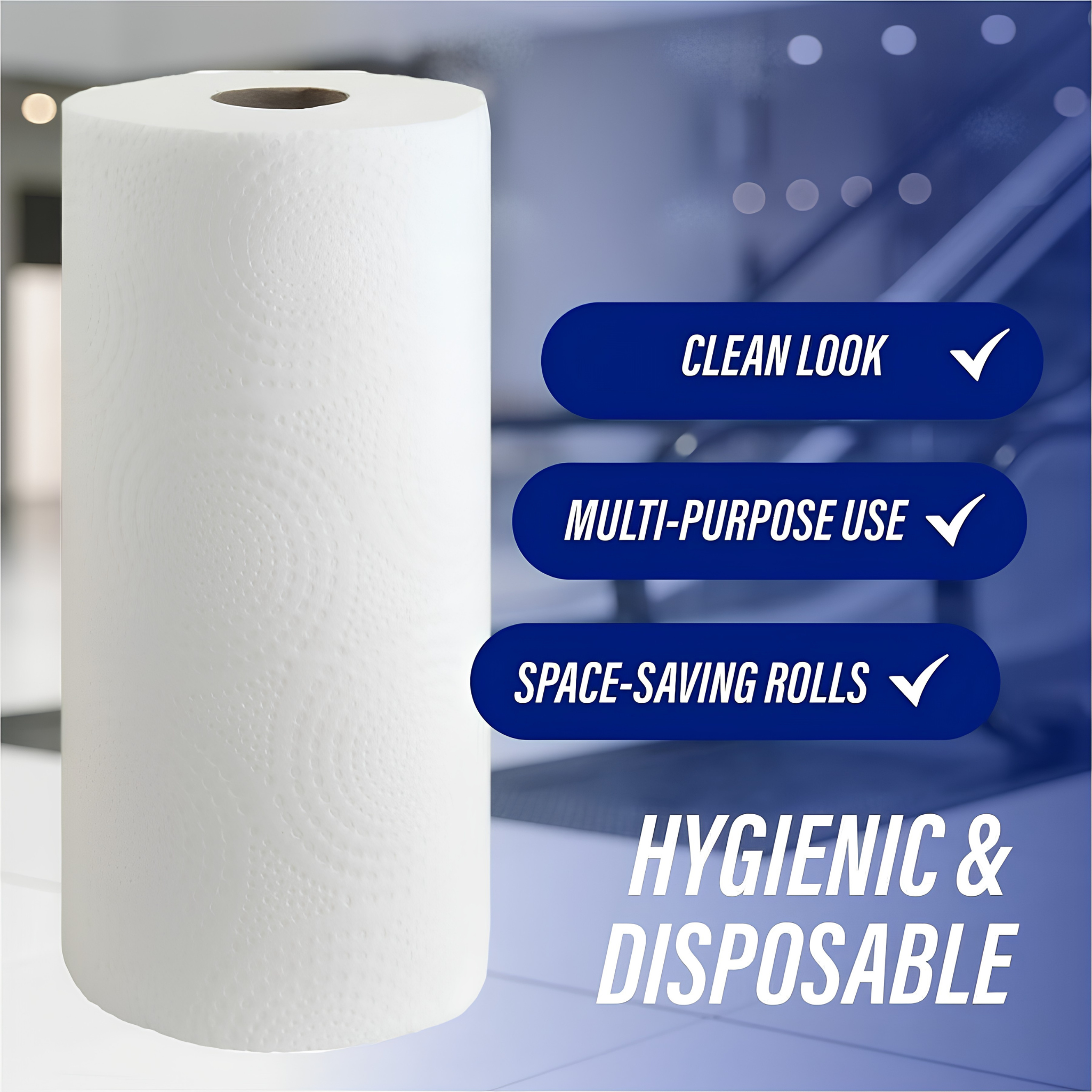Genuine Joe multipurpose paper towel roll for everyday cleaning