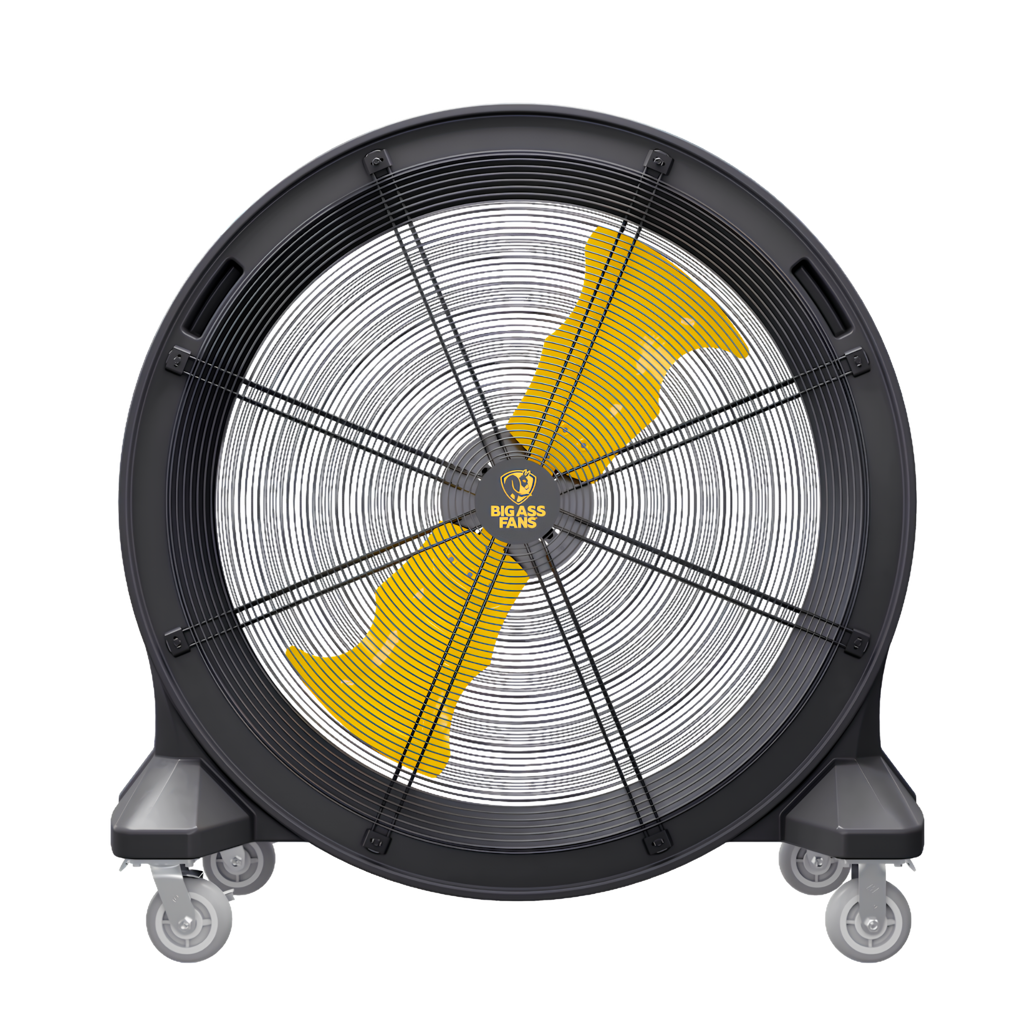 Big Ass Fans BANDIT industrial fan with 42 inch diameter and portable caster base