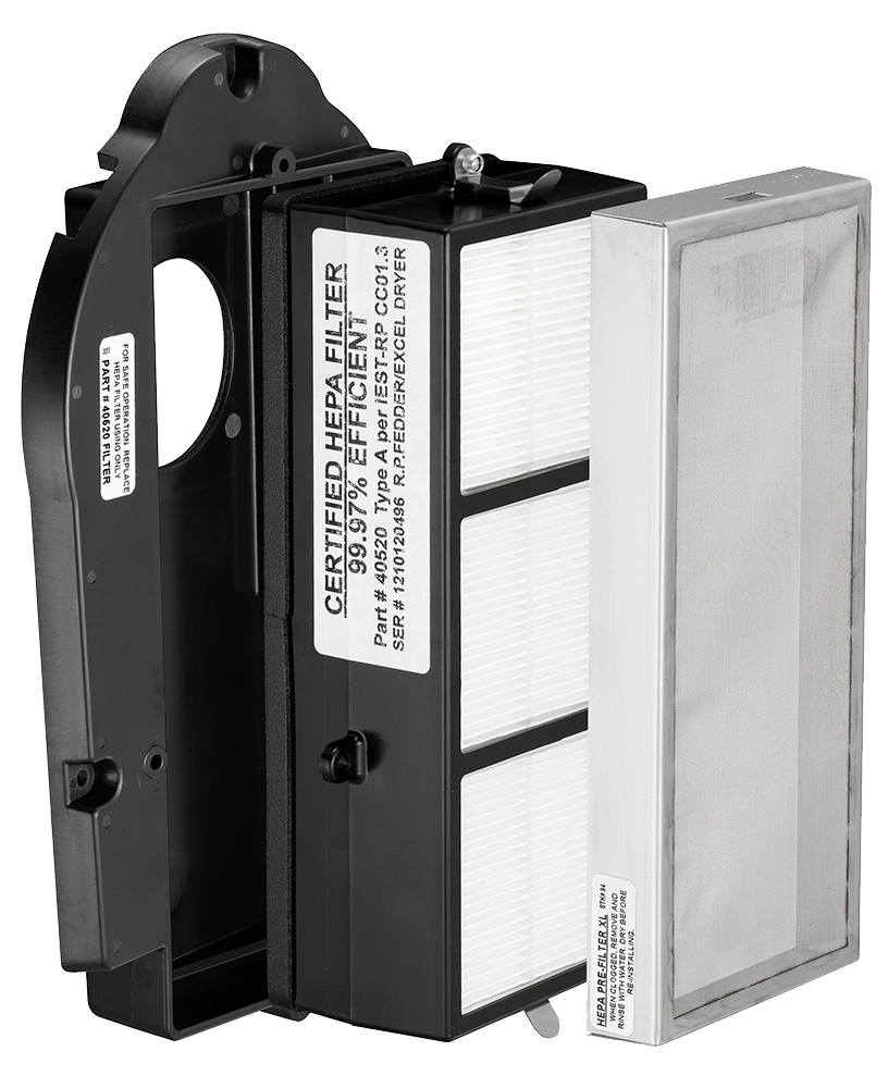 Xlerator Hand Dryer HEPA Filter Retrofit Kit - Expanded