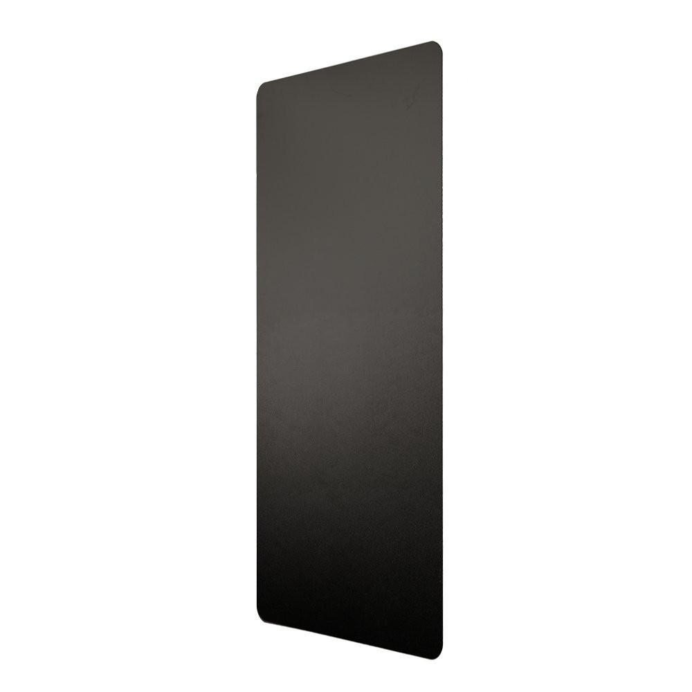 Excel Dryer Anti-Microbial Wall Guard, Black, 89-W, Side Left
