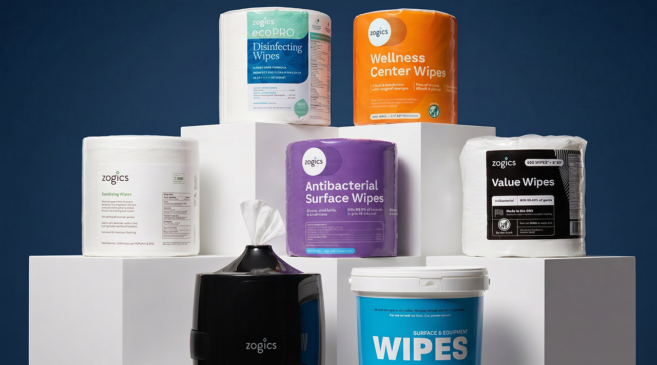 What Surfaces Can Zogics Wipes Be Used On?