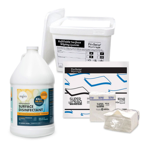 Disinfecting Wiping System (Zogics Hypochlorous Surface Disinfectant)