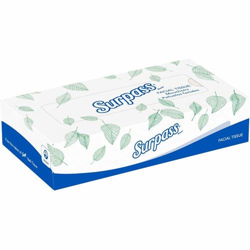 Kimberly-Clark Surpass Facial Tissue, 21340 (100 sheets/box) (30 boxes/case)
