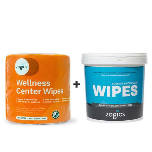 Cleaning Wipes + Bucket Dispenser