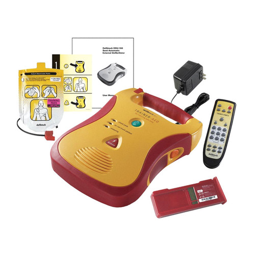 Defibtech Stand-Alone AED Training Bundle, Non-Working (DCF-A350T-EN)
