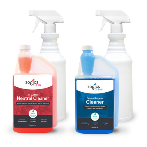 Zogics Gym Cleaning Trio: Your One-stop Cleaning Solution