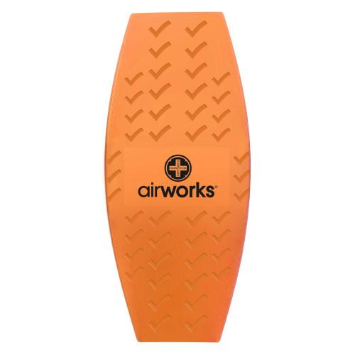 AirWorks hang tag air freshener with suction cup attachment with mango scent