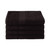 25x52 Ring Spun Bath Towel, Black, 10.5lb (Monarch-Bath-Black)