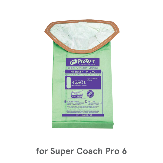 ProTeam Intercept Micro Filters, 107314 (10 Bags)