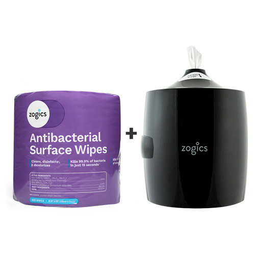 Antibacterial Disinfecting Wipes New Customer Bundle (Free Dispenser)