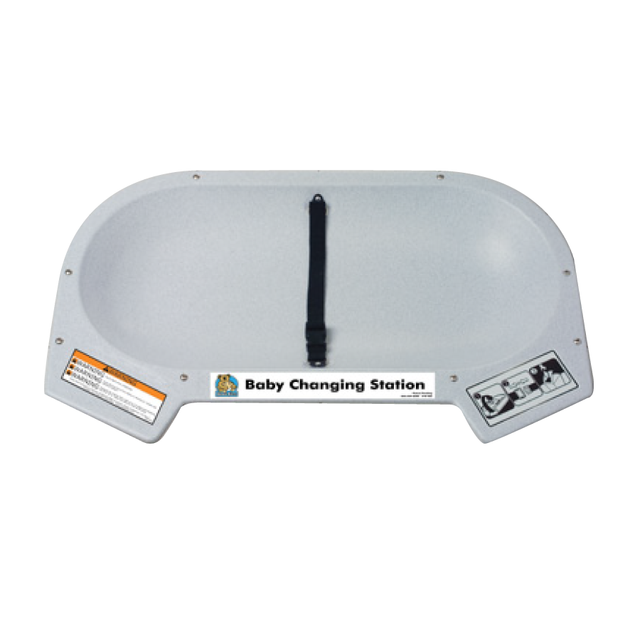 Koala Kare Countertop Recess Mounted Plastic Baby Changing Station, KB112-01RE