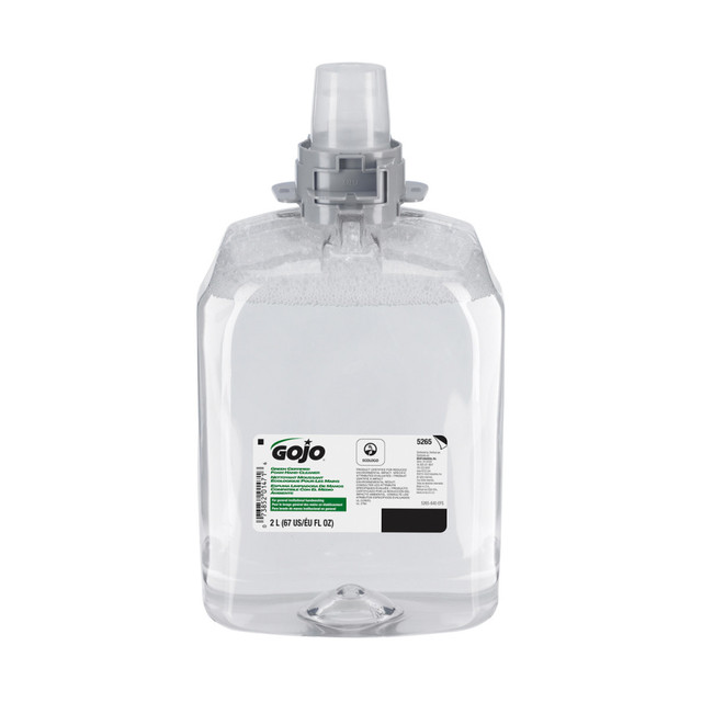 GOJO FMX-20 Green Certified Foam Hand Soap, 2000 mL, 5265-02 (2 refills/case)