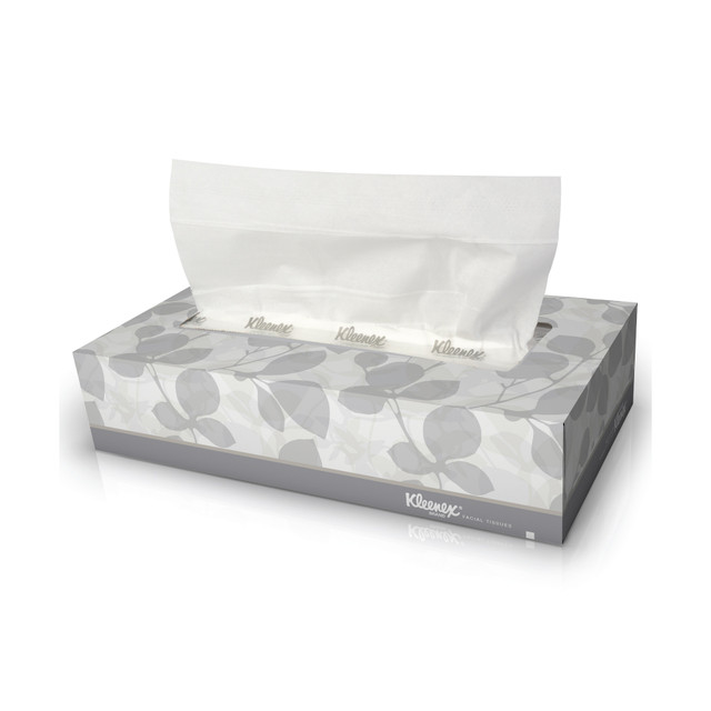 Kimberly-Clark Kleenex Facial Tissue, 21606 (125 sheets/box) (48 boxes/case)
