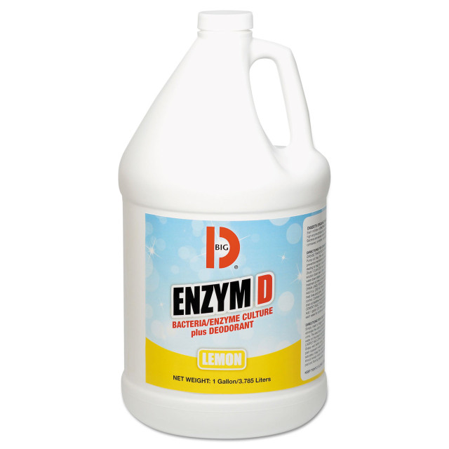 Enzym D Digester Liquid Deodorant, Lemon (4 gallons/Case) | Big D