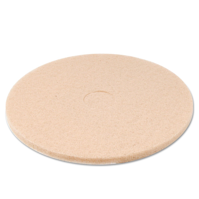 Boardwalk Ultra High-Speed Floor Pads, Ultra Champagne, 20-Inch Diameter, 4020ULT (5/case)