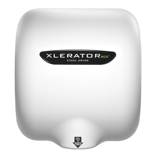 XLERATOReco Hand Dryer, White Thermoset (BMC), XL-BW-ECO