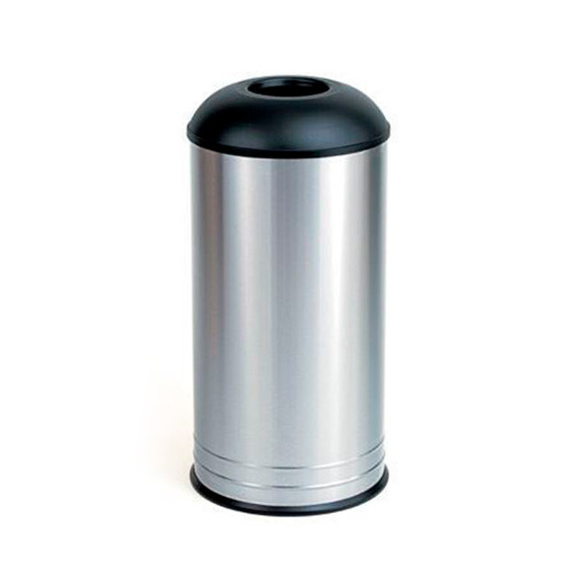 18 Gallon Stainless Steel Round Trash Can | Bobrick