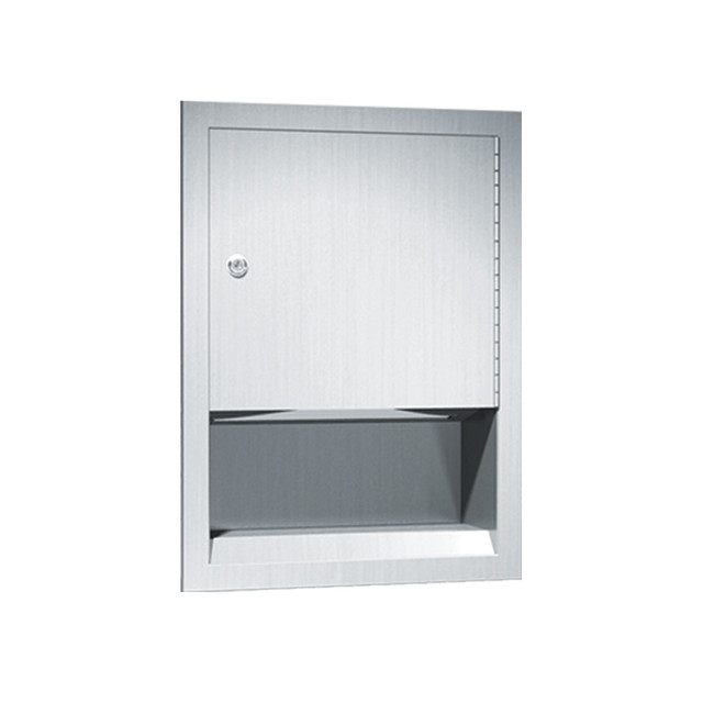 American Specialties C-Fold Paper Towel Dispenser, Recessed