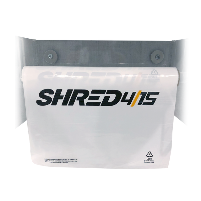 12x18 Wet Bags, Shred 415 Logo (750 bags/roll) (2 rolls/case)