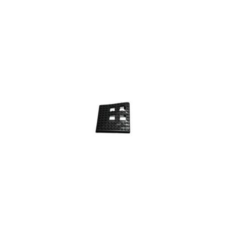 Dri-Dek Floor Tile Corner, 2" x 2" x 9/16" (4-Pack)