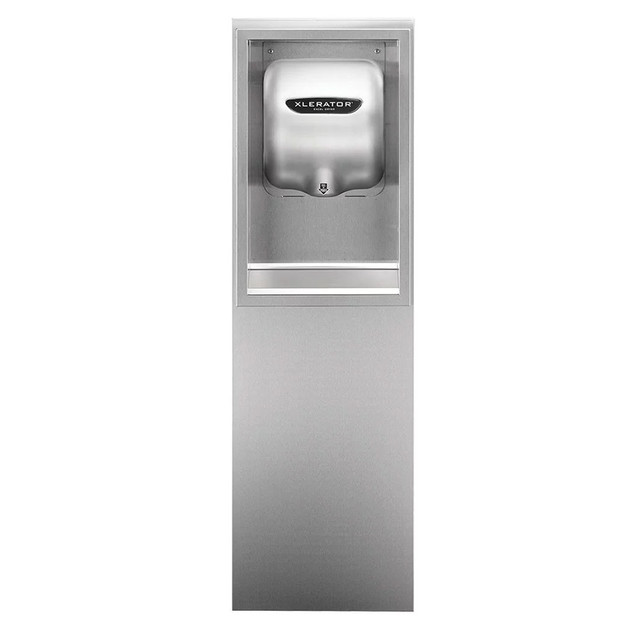 XLERATOR Hand Dryer XChanger Combo Recess Kit, ADA Compliant, Stainless Steel, XL-40576