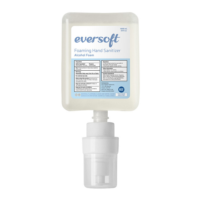 Eversoft Alcohol Foaming Hand Sanitizer Refill, (6/case)