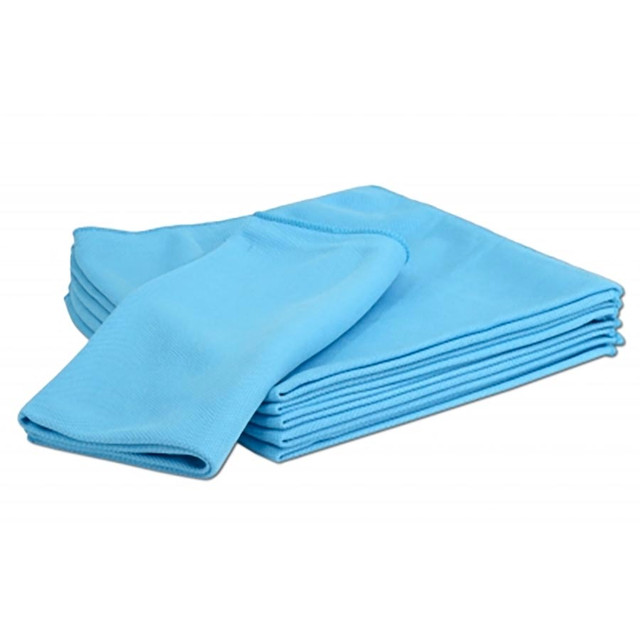 Microfiber Glass Cleaning Cloth, 16" x 16" , (6 Pack)
