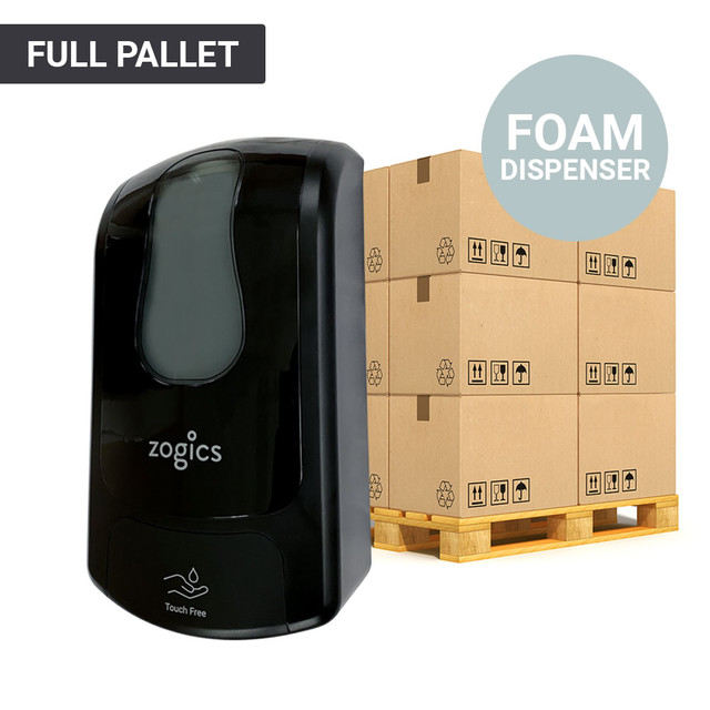 Touch-Free Automatic Wall-Mounted Hand Sanitizer Foam Dispenser Pallet, (1 pallet, 192 units)