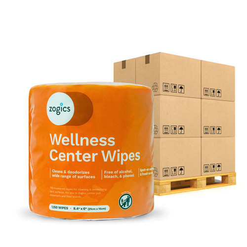 Wellness Center Wipes Pallet (1 Pallet, 36 Cases, 144 Rolls)