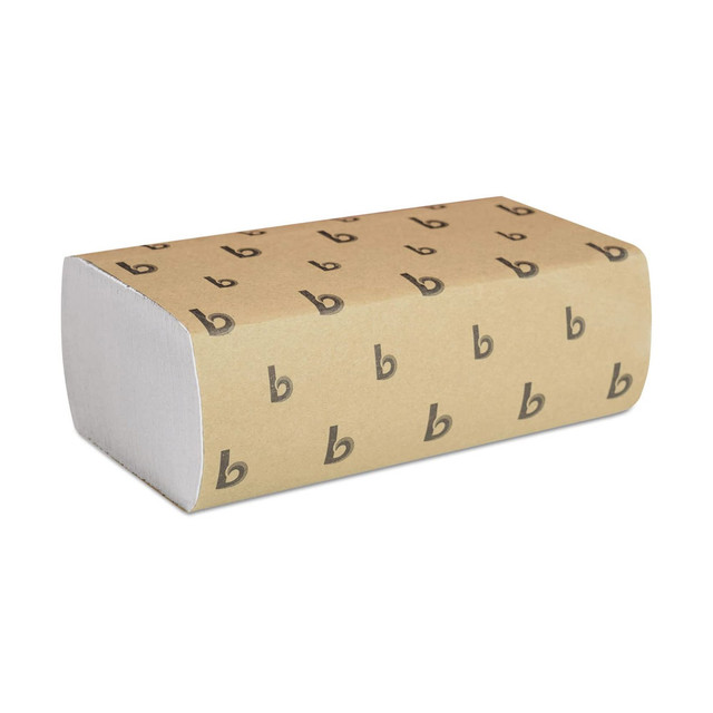 Multifold Paper Towels, White, 1-Ply, 16 Pack (250 Towels/Pack)