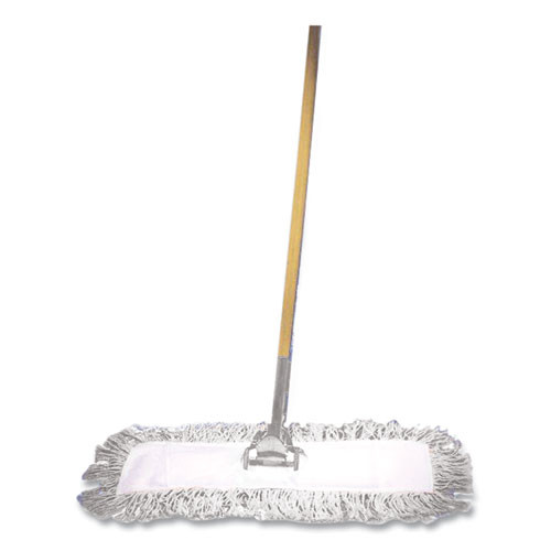 HyGrade Cotton Quick-Drying Dust Mop Head | Boardwalk