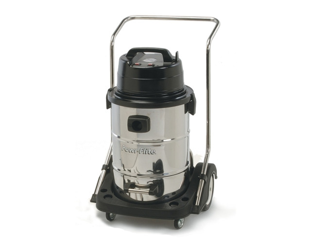 Powr-Flite Wet Dry Vacuum 20 Gallon Dual Motor with Stainless Steel Tank
