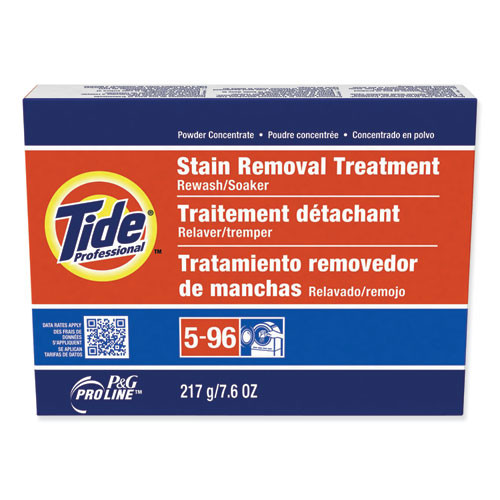 Stain Removal Treatment Powder, 7.6 oz Box, 14/Case | Tide