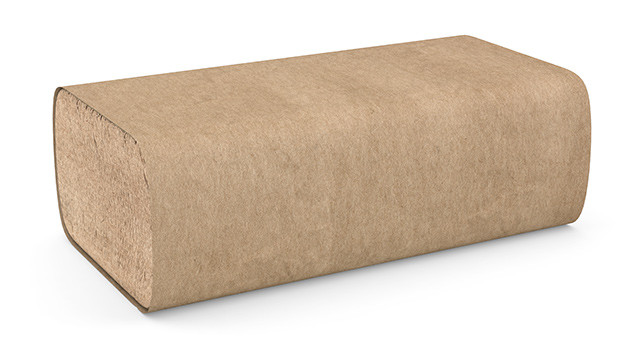 Multifold Paper Towels, 9 x 9.45", Natural, 250 Towels/Pack, 16 Pack | Cascades Pro
