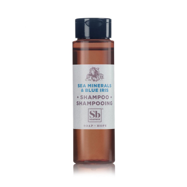 Shampoo, Sea Minerals & Blue Iris (1 oz, 144/case) | Soapbox