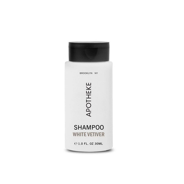 Shampoo, White Vetiver, 1 oz, (200 bottles/case) | Apotheke
